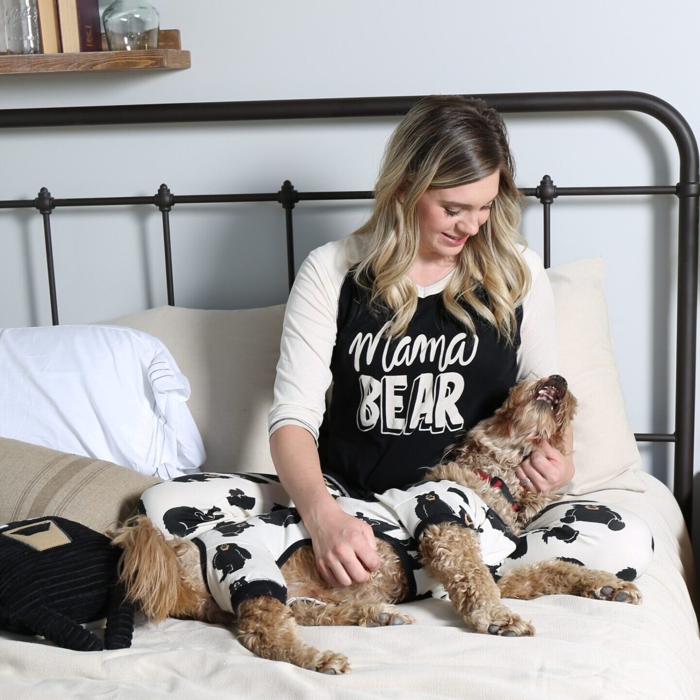 Dog matching pajamas